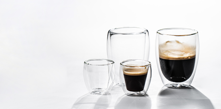 Verre à double paroi pour cappuccino CHiATO, 250 ml - Coffee Friend
