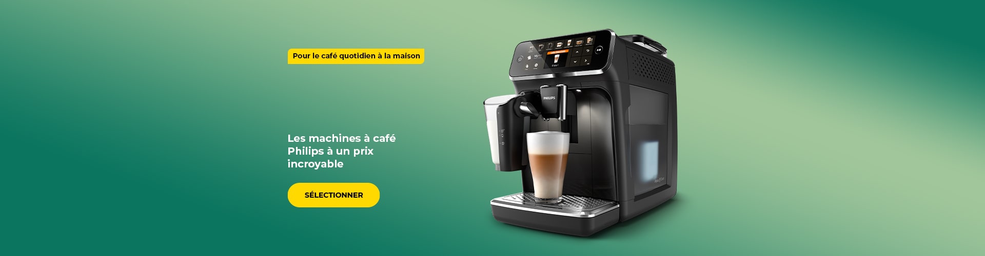 Les machines à café Philips à un prix incroyable