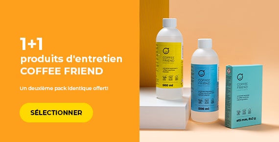 1+1 produits d'entretien COFFEE FRIEND