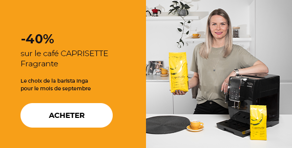 -40% sur le café CAPRISETTE Fragrante