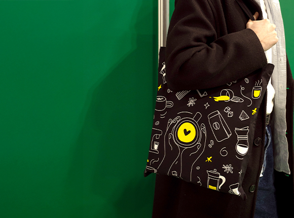 Sac fourre-tout Coffee Friend