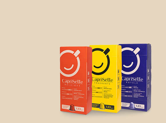 3 paquets de capsules 